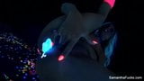 Samantha saint's blacklight 万圣节 snapshot 10