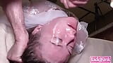 Cachonda esclava esposa con garganta profunda y leche en la cara snapshot 9