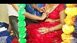 Desi vrouw beste Indische Suhag Rat seksvideo snapshot 3