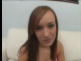 Smart guy saw pretty young girl Jaclyn Case playing with dildo and decied to help her snapshot 2