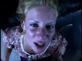 Amateur Blowjob, blonde Gesichtsbesamung - genial snapshot 4