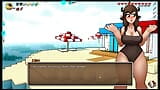 HornyCraft Minecraft Parody Hentai gra Ep.26 plaża na świeżym powietrzu assjob snapshot 13
