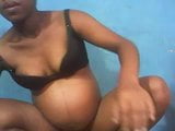 Pregnant Cam Girlfriend from Africa snapshot 4