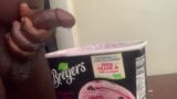 Jerking off And Cum In  Ice Cream, Such An intense Feeling snapshot 9