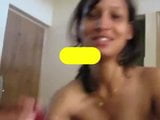 Indian Girl Playing with Condom snapshot 3