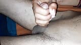 Indian shaved cock masturbating and make lot of cum snapshot 12