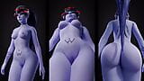 Widowmaker puta camina versión desnuda snapshot 4