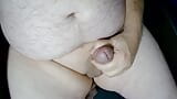 Chubby Daddy Masturbating A Thick Load Of Cum For Your Enjoyment snapshot 5