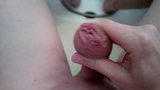 Shaved cock POV handjob until cum snapshot 1