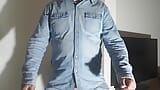 Western Shirt Denim Fetish Masturbation snapshot 6