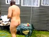 nakedpussy shower outdoor snapshot 10