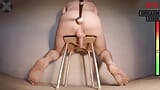 ANAL ORGASM IS INEVITABLE ON THIS CHAIR - prostate milking machine snapshot 8