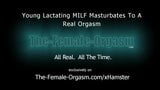 Heiße MILF mit Melkwarzen reibt feuchte Muschi bis zum Orgasmus snapshot 1