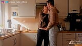 Kitchen make out with kissing & fingering - sensual teasing stepsister snapshot 10