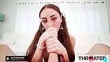 Throated - morena sexy ama garganta profunda una polla enorme snapshot 7