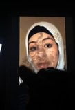 Hijabi puta slowmo escupir homenaje y cumtribute snapshot 5