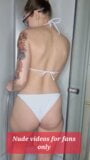 Tattooed bitch in the shower snapshot 2