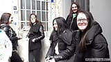 Czech Streets - Girls from Hairdressing Tech snapshot 1