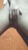 Sexy wife fingering fast time. snapshot 2