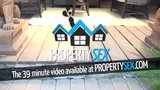 Propertysex - un mec riche baise une agent d'assurance habitation sexy snapshot 1