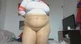 Bbw in een panty snapshot 1