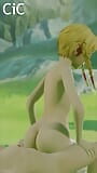 Zelda chevauche une bite de futa snapshot 3