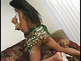 Horny trickster and his friend take Kamasutra lessons with Indian hottie snapshot 6