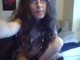 Moche mature poilue webcam en solo snapshot 24