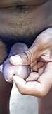 Cumshort Big Black Cock Indian Man Handjob snapshot 9