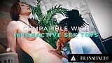 Transfixed - Brittney Kade et Eva Maxim veulent essayer une chatte, Kenna James reçoit un creampie et jouit sur ses seins snapshot 1