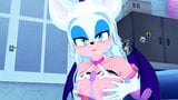 Horny Rouge the Bat fucks a random guy, she loves hard dick! snapshot 8