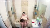 Chubby Butch Lesbian Fucks Girlfriend Hard With A Strapon snapshot 16