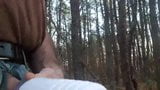 Masturbating in the wood big rope cumshot masturbator snapshot 7