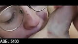 Nerdy girl in glasses sucks you off and swallows your cum snapshot 19
