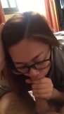 Amateur Asian GF Big Cock Blowjob snapshot 5