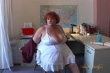 Mature SSBBW with Giatn Dildo snapshot 3