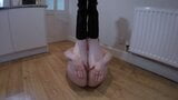 Princesa leia cosplay - desnuda en botas bailando snapshot 14