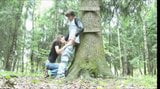 ama couple blowjob in the forest snapshot 6