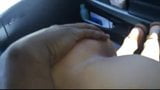 Slut sucks Black Dong in Car. snapshot 2