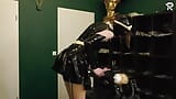 Cute Rubber Maid Girl Fucks Herself While Cleaning snapshot 3