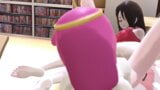 Princess Bubblegum en Marceline the Vampire - dubbele dildo avontuurlijke tijd snapshot 11