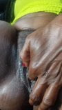 Black whore fingering snapshot 2