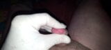 Kleine penis erectie voor sperma spuitende gigantische lading sperma snapshot 9