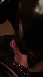 Masked submissive teen Anal Fever seek for his masters cock PART 2 snapshot 4