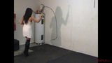 Bullwhipping Her Admirer - High Heels, Whip and Paddle snapshot 13