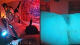 Pup versohlt und fickt Papi bear RAW mit Nahaufnahme-pOV von unten teil 2 snapshot 2