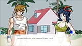 Dragon girl x (shutulu) - dragon ball bagian 1 - pulau kame dan makan siang oleh loveskysan69 snapshot 9