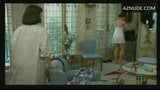 C. Gainsbourg in white satin slip in 1988 movie snapshot 4