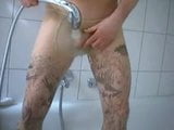 Pantyhose in shower snapshot 10