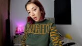 Beautiful redhead cam slut teases you with her goddess body snapshot 15